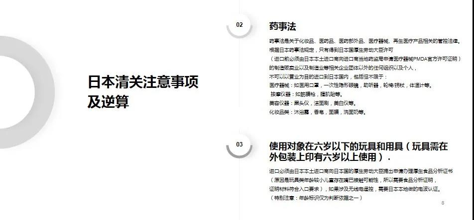 日本清關